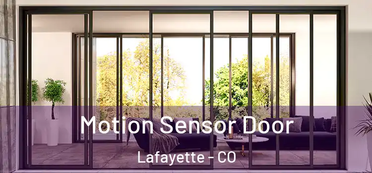  Motion Sensor Door Lafayette - CO